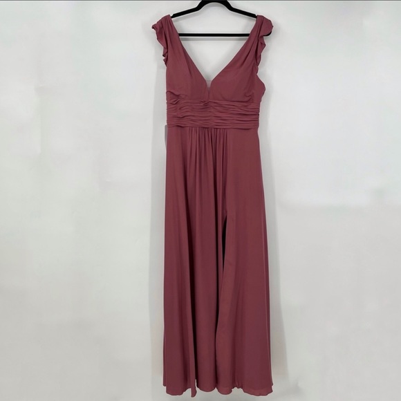 NEW! Azazie Mykonos Desert Rose Dress - Picture 3 of 8